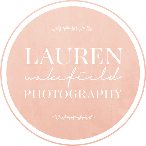Lauren Wakefield Photography Logo, Branding