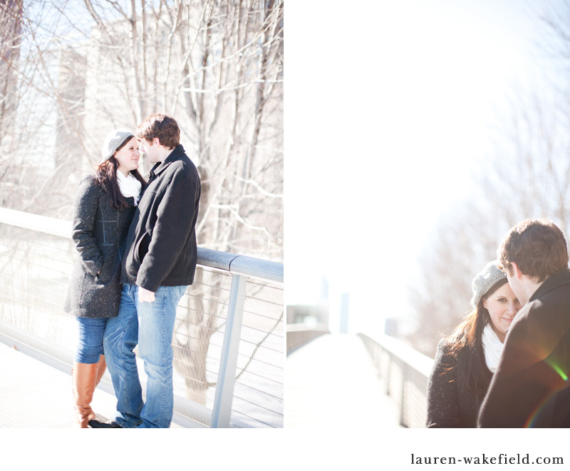 Chicago engagement photography, Kim and Mark, Millenium Pak