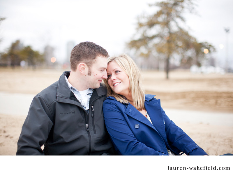 Chicago engagement photography, lakefront engagement session