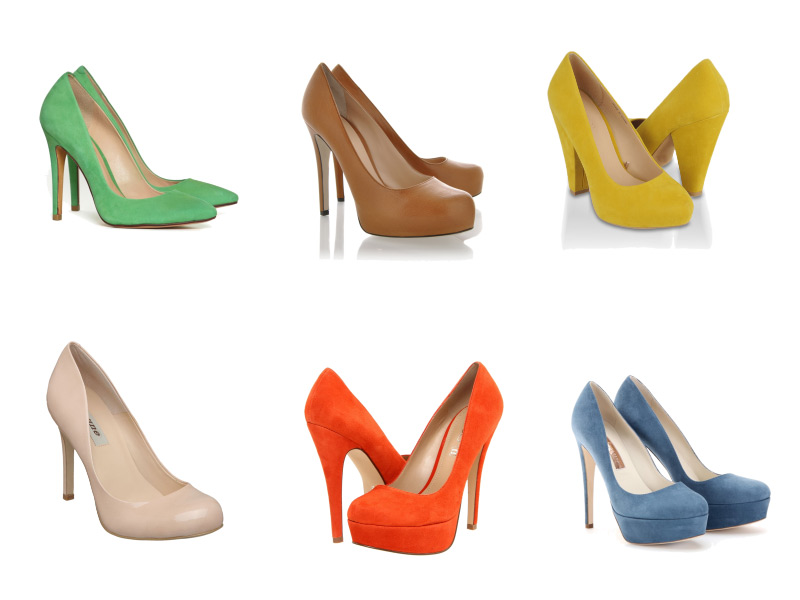 Summer Shoes, Fashion Friday, Neon Pumps