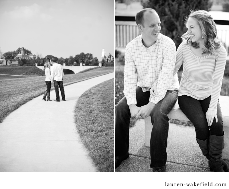 Coxhall Gardens, Indianapolis Engagement photography