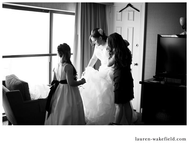 Downtown Chicago wedding photographer, Marriot Chicago, Chicago wedding photography