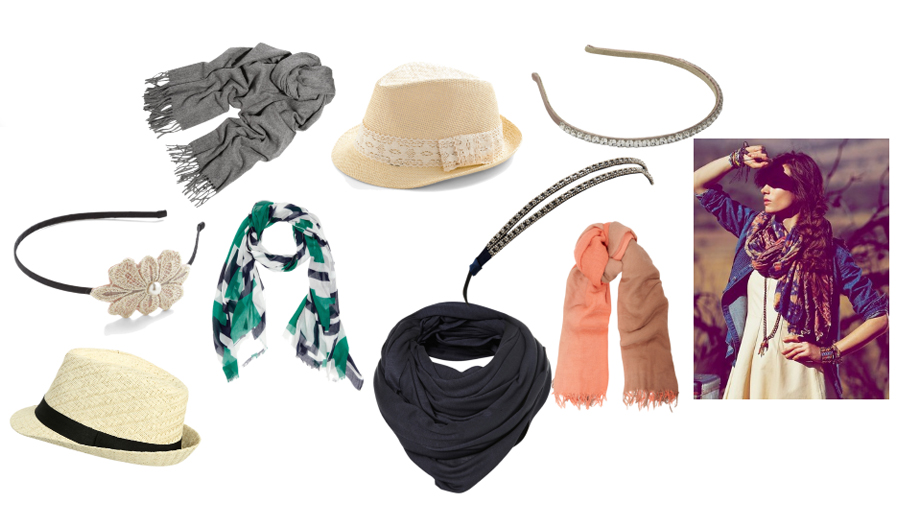 fall accessories, fashion friday, scarves, hats, headbands, fedoras, fall