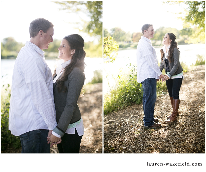 Lake Katherine, Lake Katherine engagement photos, engagement photos, chicago engagement photographer, chicago wedding photographer