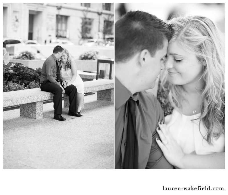 chicago wedding photographer, engagement photos, downtown chicago engagement photos_003