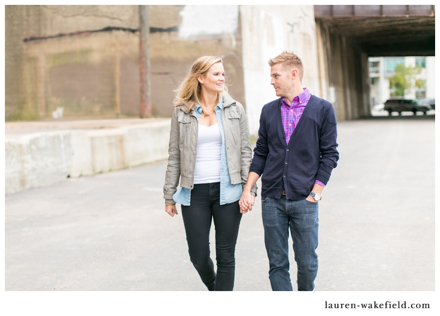 chicago wedding photographer, chicago engagement photographer, kinzie bridge engagement photos, cassidy tire co engagement photos_003