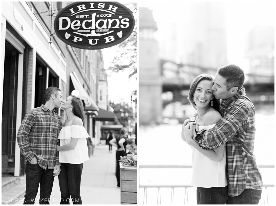 indianapolis wedding photographer, indianapolis photographer, chicago river walk engagement photos, chicago engagement photos_0002